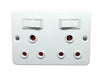 A-MD01 Redisson Double Industrial Switched Socket - Syntronics