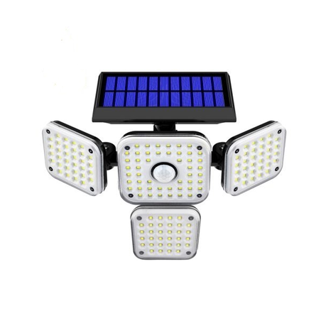 144 LED Solar Powered Sensor Wall Light