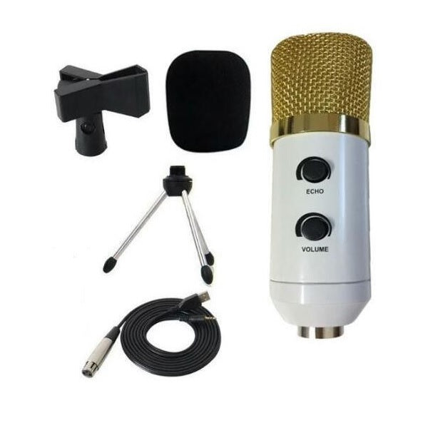 MK-F100 Wired Microphone With Stand