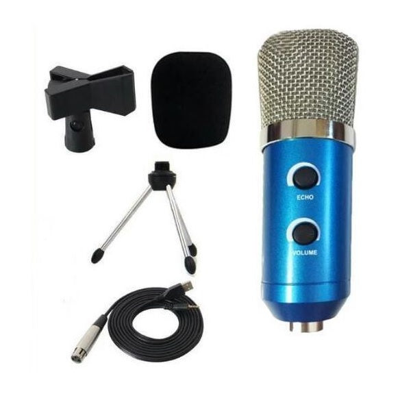 MK-F100 Wired Microphone With Stand