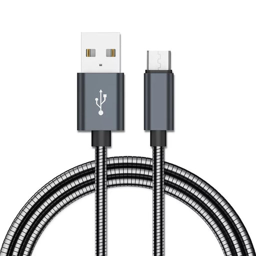 3.1A Metal Micro USB 1m Cable - Syntronics