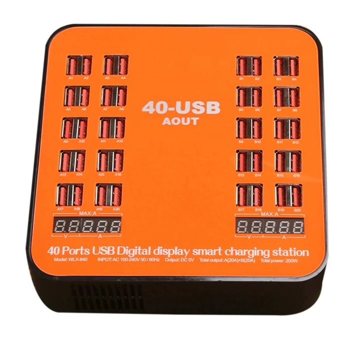 40 Ports USB Fast Charging Hub - Syntronics