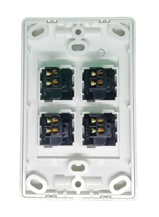 A104  Redisson 4 Lever Switch Plug - Syntronics