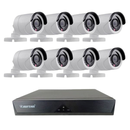 8 Channel AHD 1080P Wired CCTV Camera Surveillance Kit - Syntronics