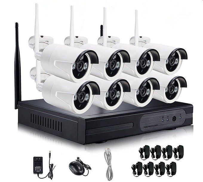 8 Channel 720P Wireless Camera CCTV Security Surveillance System - Syntronics