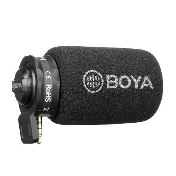 Plug-in Condenser Microphone BOYA BY-A7H - Syntronics
