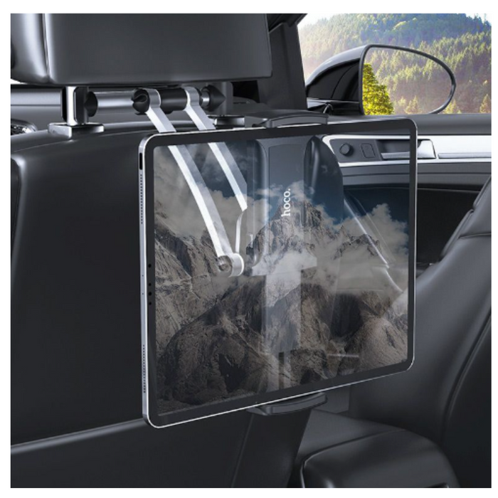 Handsome Aluminum Rear Pillow In-Car Holder