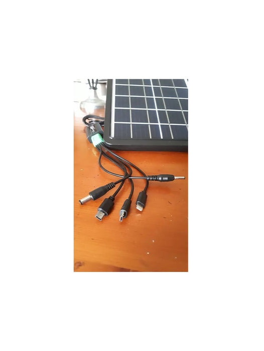 Portable Solar Panel 8W-Black
