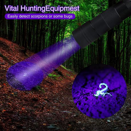 Purple 12 LED Portable Flashlight