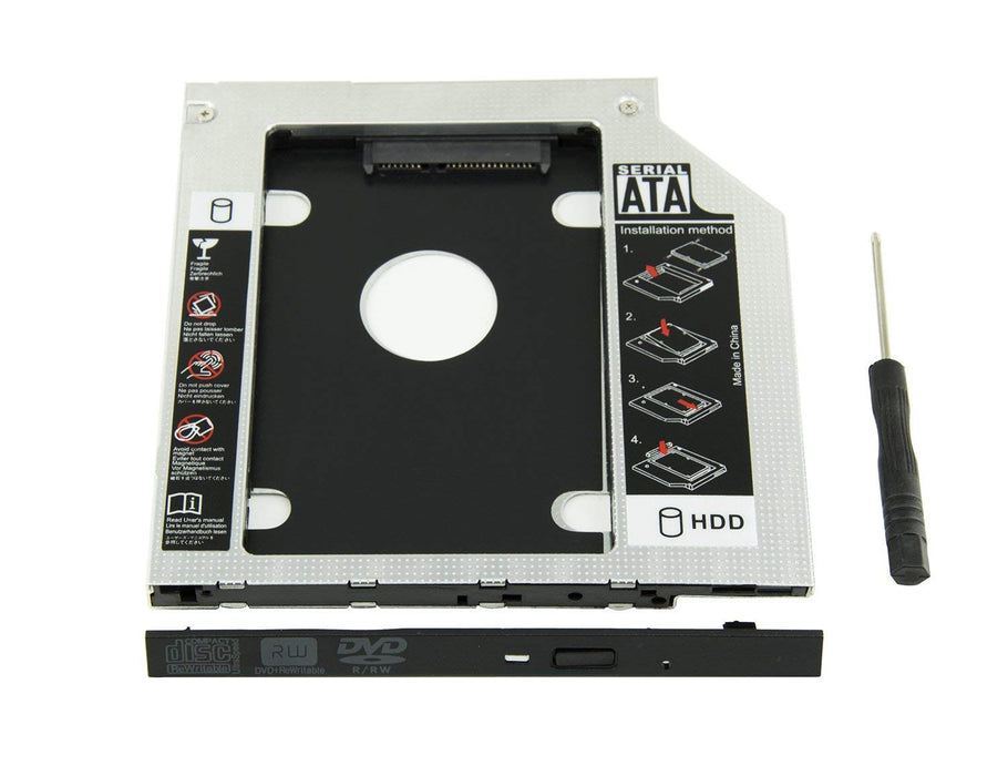 9.5mm SATA HDD Caddy Harddrive Bracket/Enclosure - Syntronics
