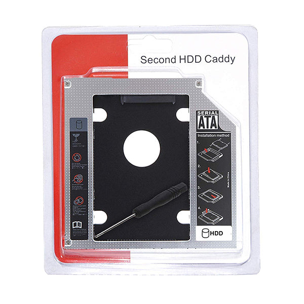 9.5mm SATA HDD Caddy Harddrive Bracket/Enclosure - Syntronics