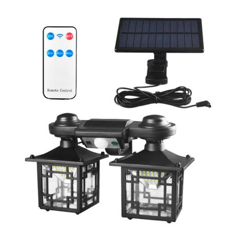 Solar Powered LED Motion Sensor Light