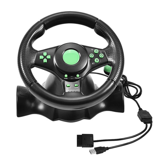 Vibration steering wheel controller for ps3/ps2/pc usb - Syntronics