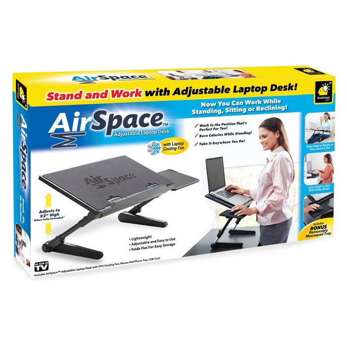 Air Space Adjustable Laptop Desk - Syntronics