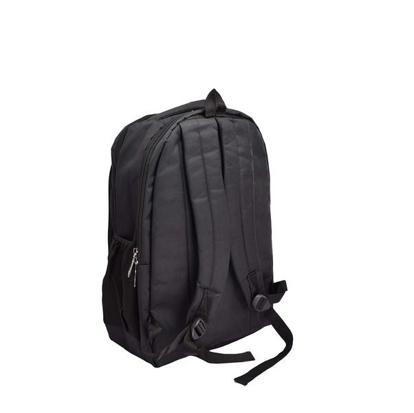 Unisex Polyester Backpack-Black