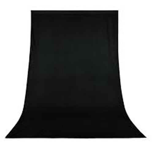 Black 3x6m Muslin Backdrop - Syntronics