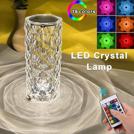 Modern Crystal Table Lamp