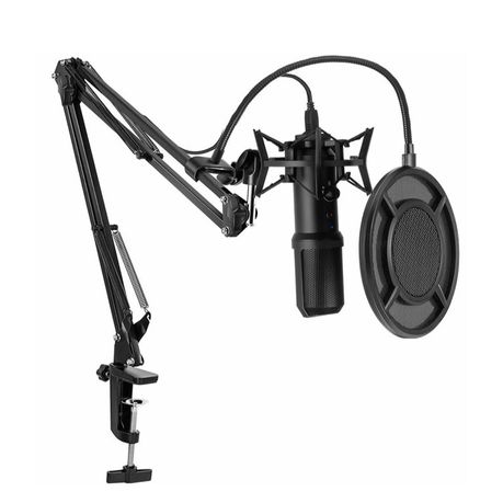 USB Professional Streaming Microphone Kit