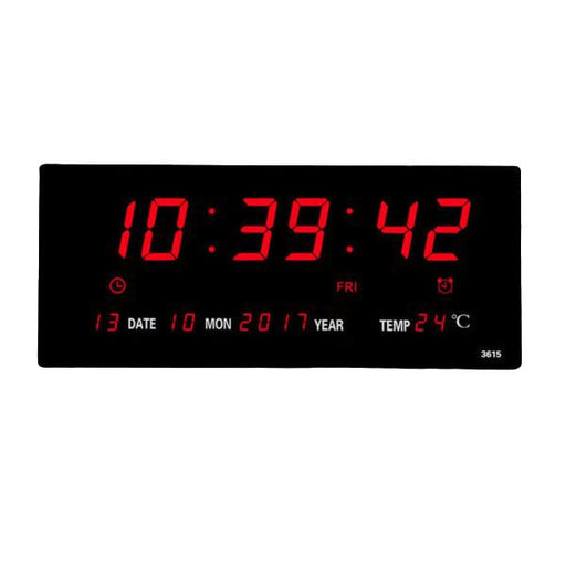 Digital Calendar Display LED Clock - Syntronics
