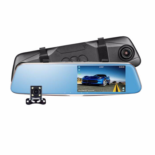 Rearview Mirror Full HD 1080P Dual Dash Cam DVR Camera  FG-17 - Syntronics