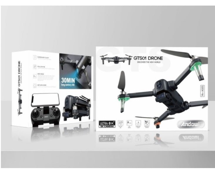 Drone Gts01 Hd Camera Foldable 2.4ghz Intelligent
