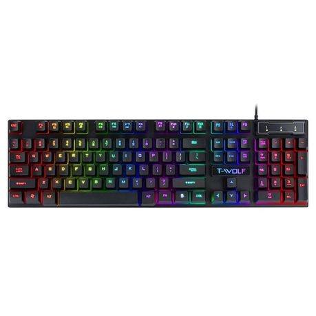 Rainbow Backlit Gaming Keyboard