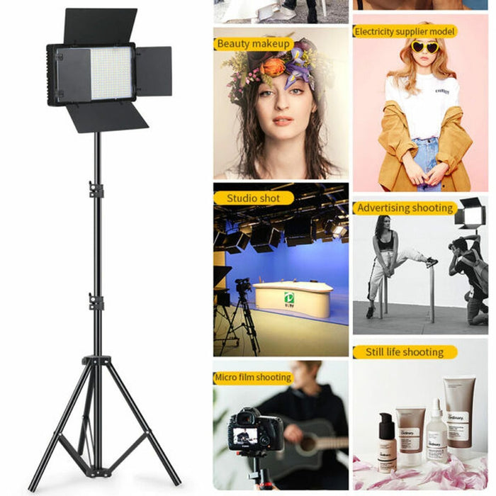 Professional Photo & Video Led Light Kit Varicolor 600-Bulb