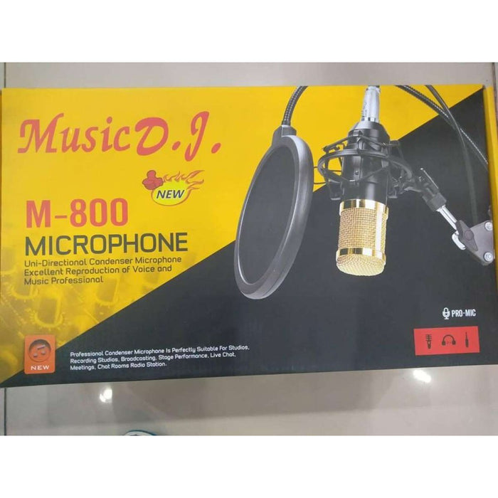 MICROPHONE PROFESSIONELLE DJ M-800U – Qabes COM