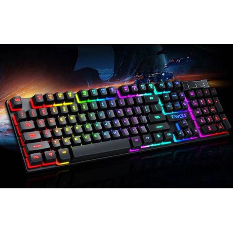 Rainbow Backlit Gaming Keyboard