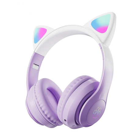LED Cat Ear Wireless Headphones STN-28 PRO