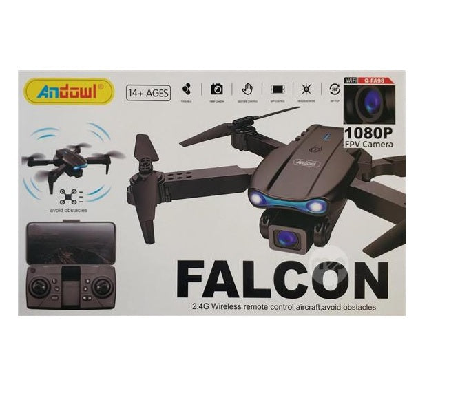 Andowl Q-FA98 Falcon 1080P Wifi Micro Foldable Drone