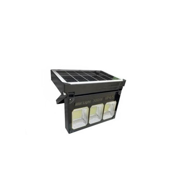 LED Solar Floodlight 300W Rechargeable-Black