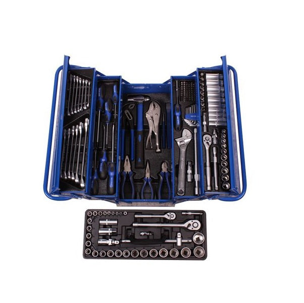 165 Piece Professional Tool Kit with Metal Tool Box