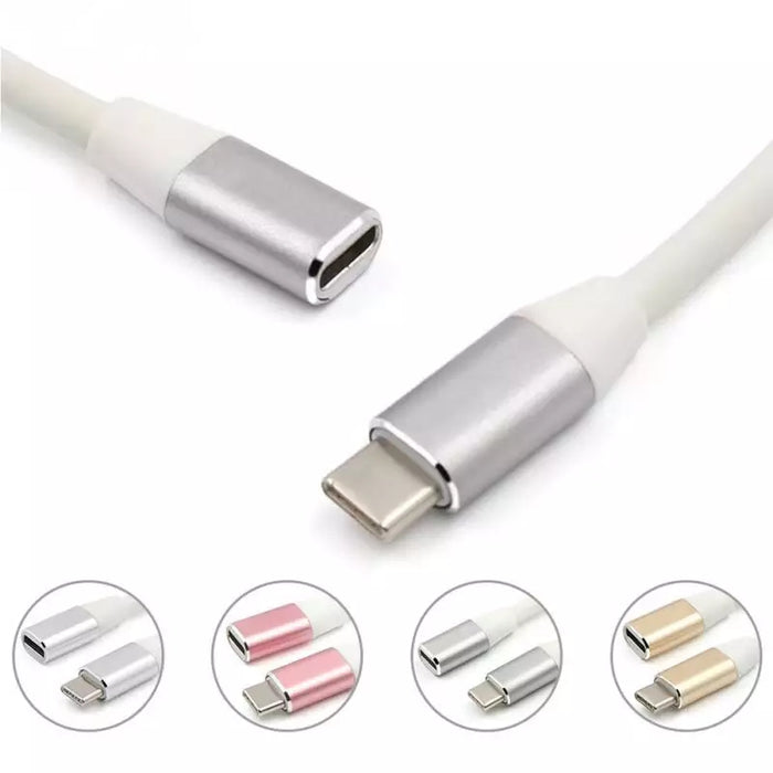 USB 3.1 Type C Male to Female Extension Cable - Syntronics