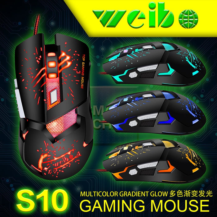 Weibo S10 Gaming Mouse - Syntronics