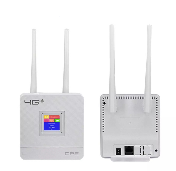 2.4G 4G LTE CPE Wifi Router for 10 Users - Syntronics